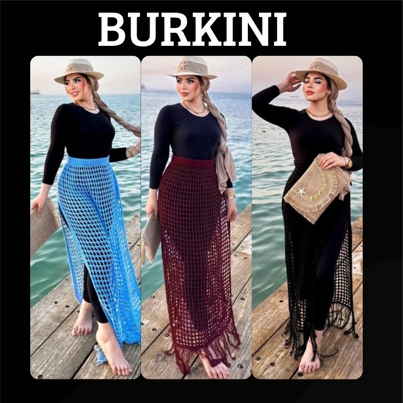 Burkini 4 pcs + cashe maillot