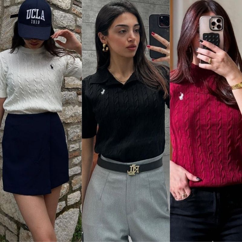 polo femme