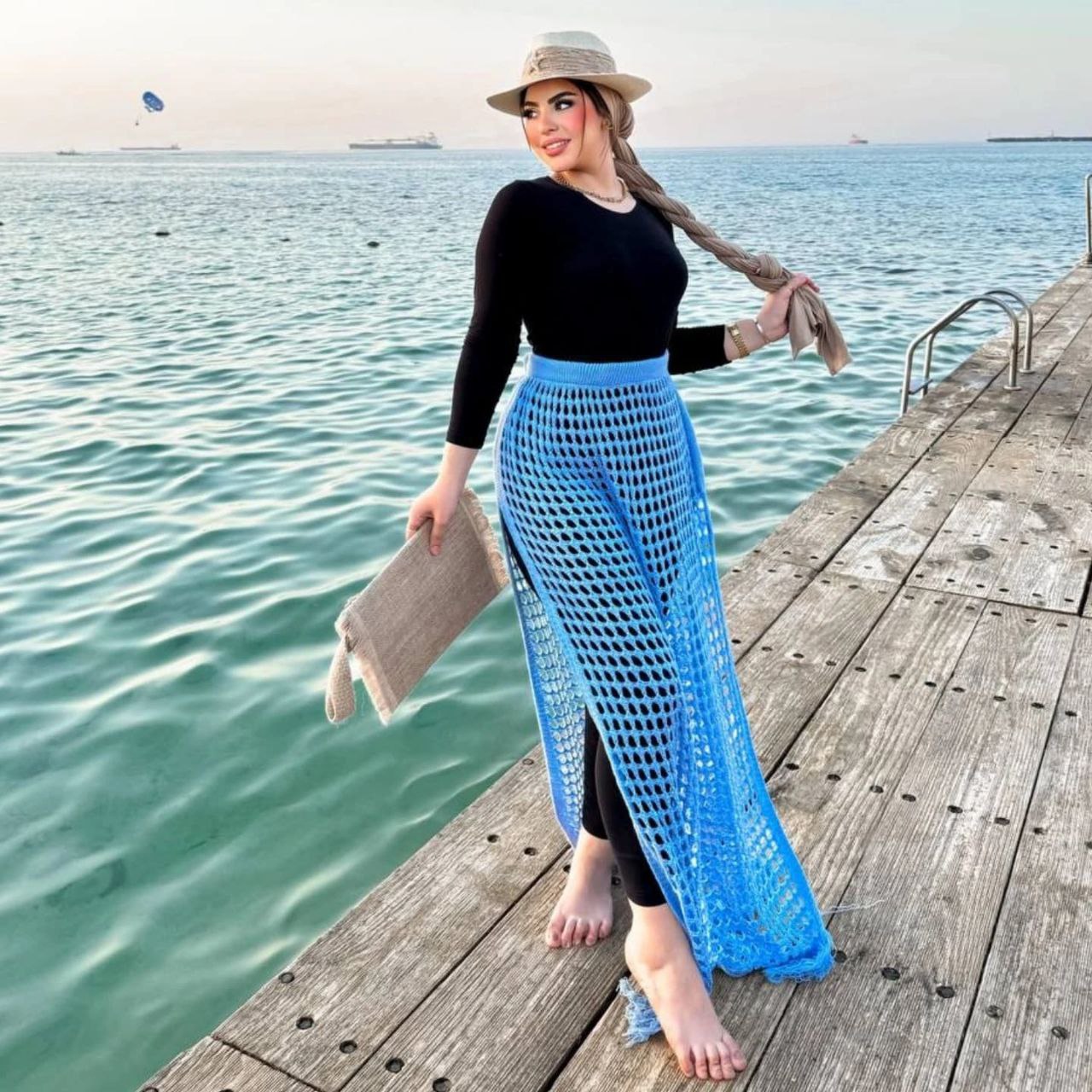 Burkini 4 pcs + cashe maillot